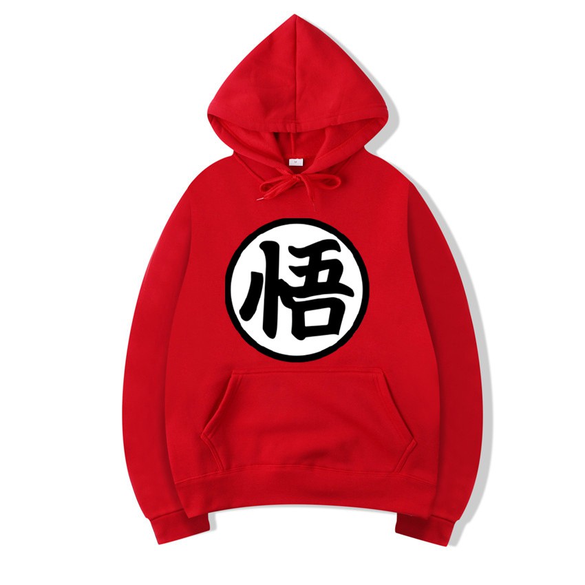 Mới Áo Hoodie Cotton Màu Trơn In Họa Tiết Dragon Ball Thời Trang Cho Nam Và Nữ