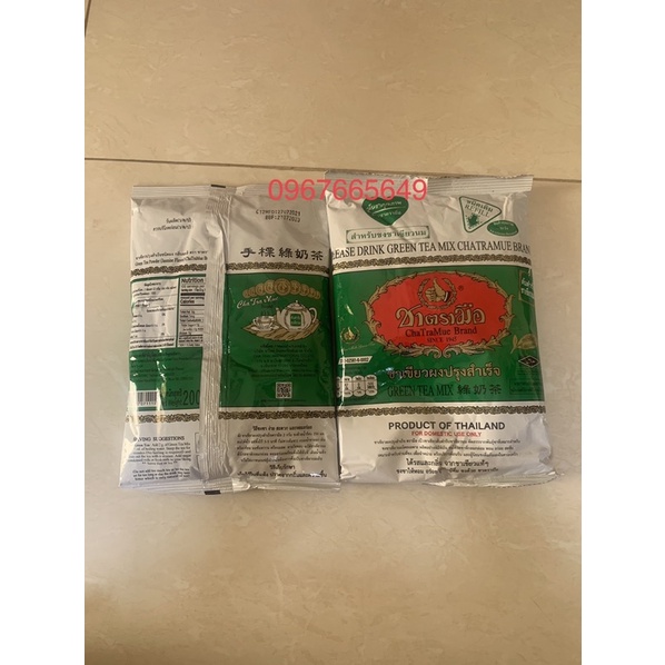 Trà thái xanh thái lan -200gr/gói