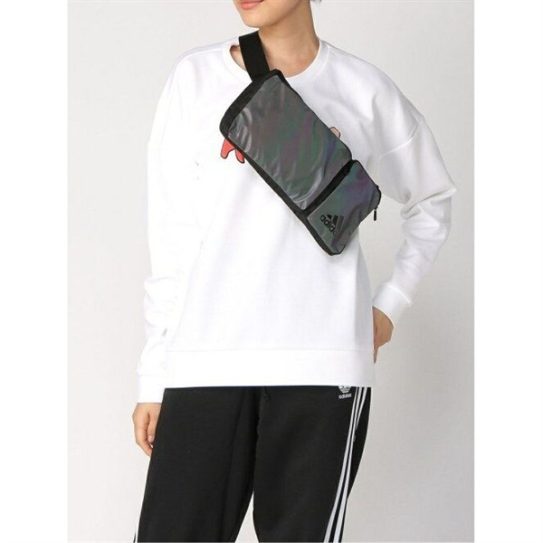 Túi Đeo chéo Adidas Slim - Black / Signal Pink