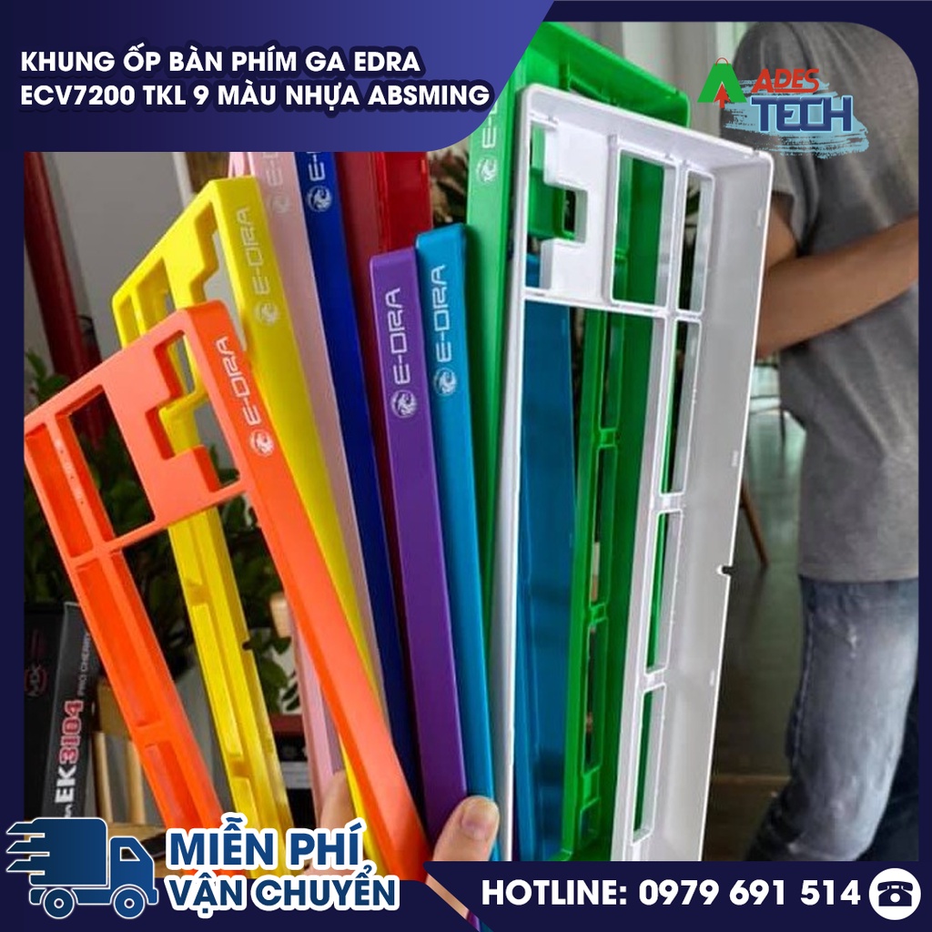 KHUNG ỐP BÀN PHÍM GA EDRA ECV7200 TKL 9 MÀU NHỰA ABSMING - Chuyên Dùng Dòng E-DRA EK387 SIÊU XINH