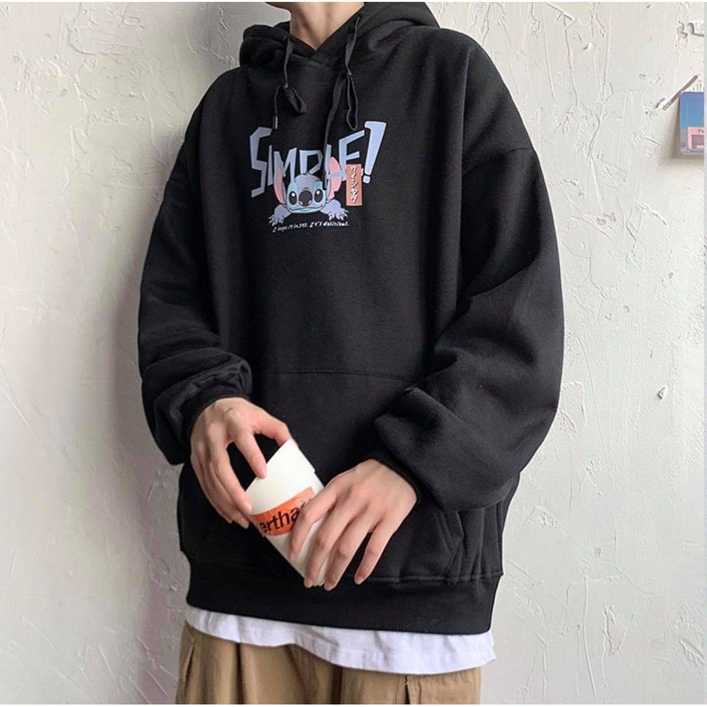 ÁO KHOÁC HOODIE Stich ramen UNISEX nam nữ | BigBuy360 - bigbuy360.vn