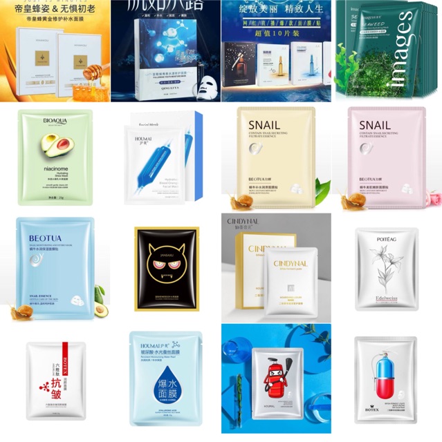 COMBO 50 MASK NỘI ĐỊA 99k
