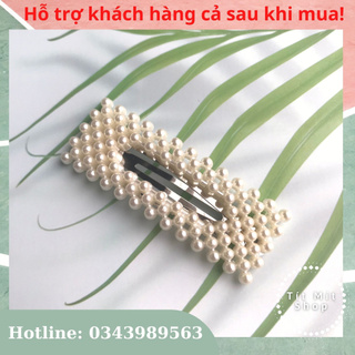 Kẹp tóc hạt ngọc, hạt chân châu, kẹp tóc hàn quốc