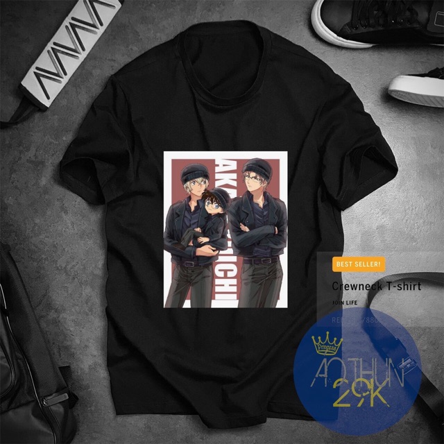 ALBUM 310 - ÁO THUN UNISEX CONAN ANIME