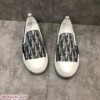 Slipon Dior hoạ tiết thổ cẩm cực sang new 2023 - Giày lười nam