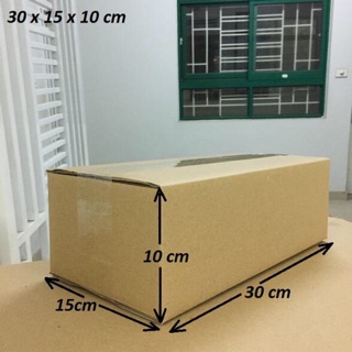 30x15x10 hộp carton cod đóng giày dép