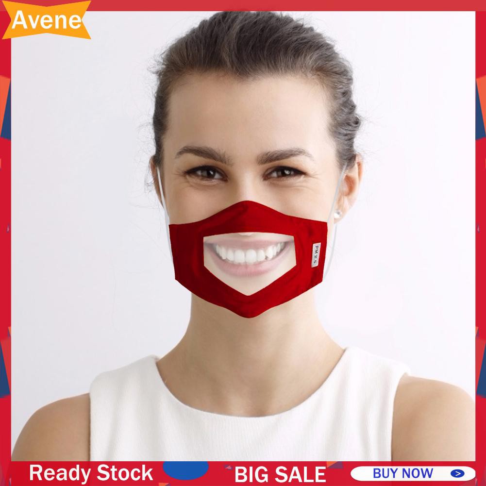 (hàng Mới Về) Set 6 / 4 / 1 Mặt Nạ Cotton Trong Suốt Có Móc Treo Tai Tiện Dụng