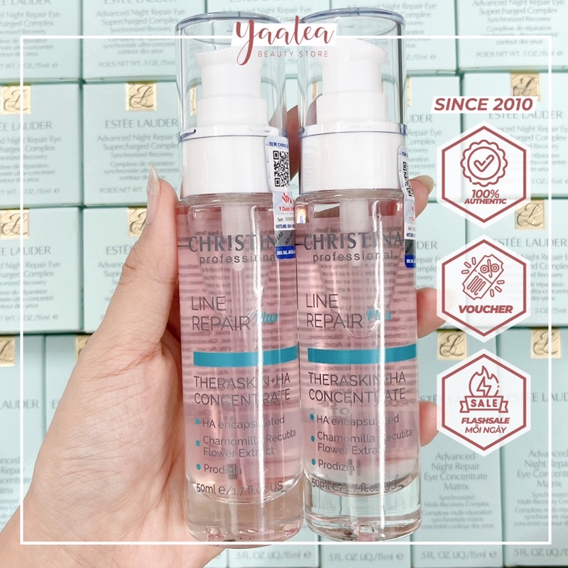 Serum Cấp Nước Và Phục Hồi Da Christina Line Repair Theraskin+HA Concentrate