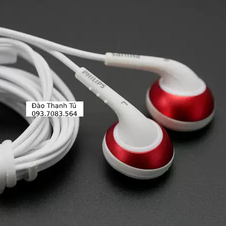 Tai nghe siêu nhỏ gọn, trọng lượng nhẹ, giắc cắm 3.5m Philips SHE1350 / SHE3010