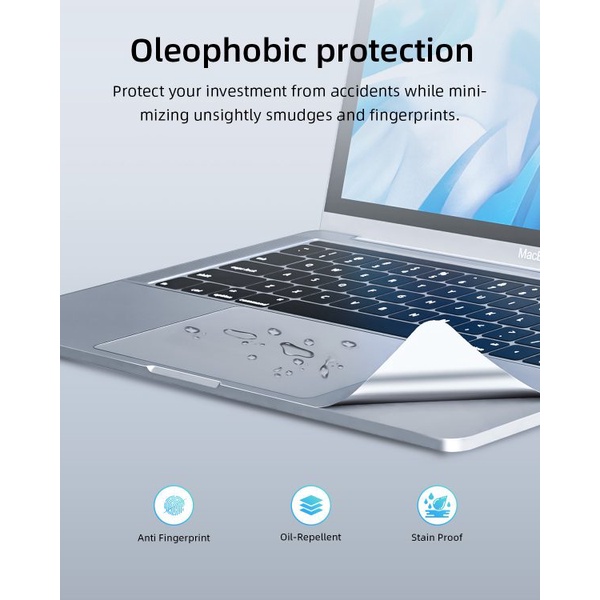 DÁN 3M INNOSTYLE  DIAMOND GUARD 6-IN-1 SKIN SET FOR MB AIR M2 2022 - Hàng Chính Hãng