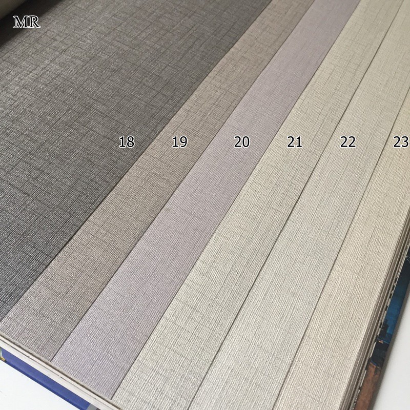 Giấy Dán Tường Trơn Vân Vải Cho Phòng Khách, Phòng Ngủ MR Lụa Không Keo Khổ 53cm x 10m Nhiều Màu Lựa Chọn