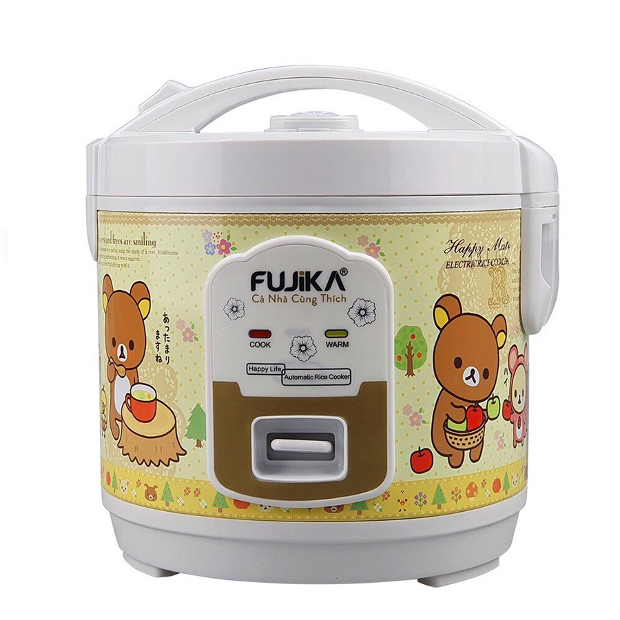 Nồi Cơm Điện Mini Đa Năng FUJIKA FJ-CM FJ-NC - Nồi Cơm Điện Nhỏ Nắp Gài Dùng Cho Văn Phòng, Sinh Viên - BAKEN | BigBuy360 - bigbuy360.vn
