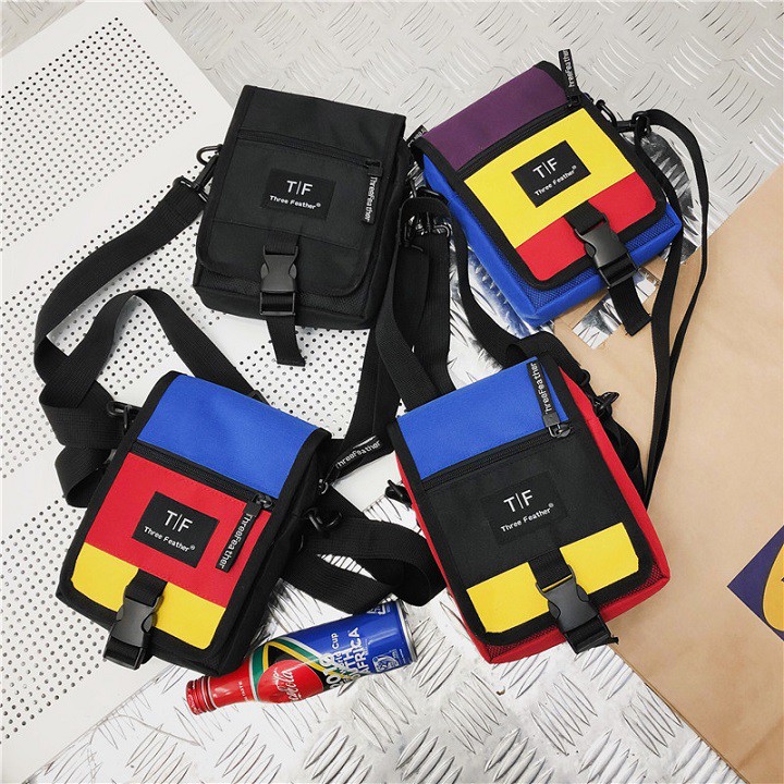 Túi Đeo Chéo Nam Nữ túi vải canvas Nhỏ Gọn Tiện Dụng NH303