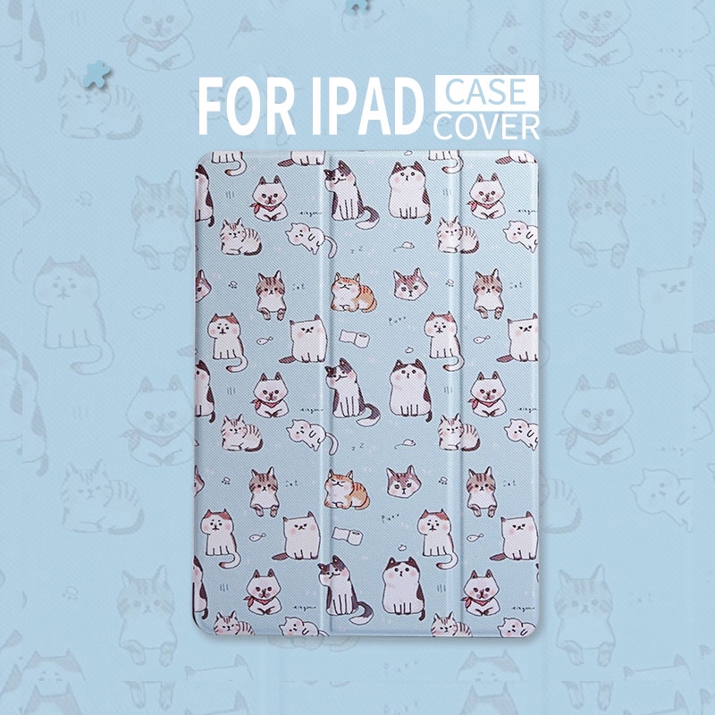 Ốp điện thoại hình mèo dễ thương cho IPAD 2017/2018 IPAD 9.7& MINI 2/3/4/5& AIR/AIR2 | BigBuy360 - bigbuy360.vn