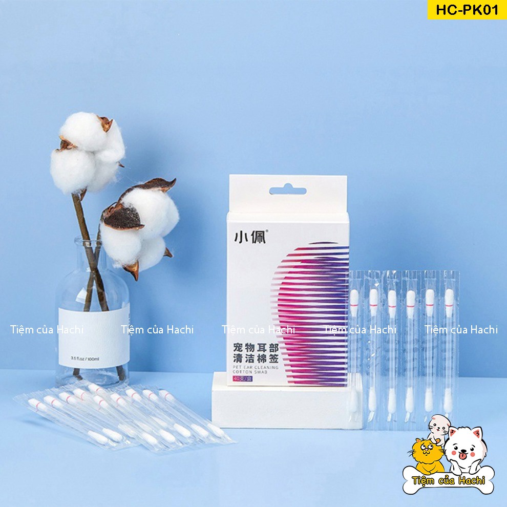 Bông vệ sinh tai cho thú cưng