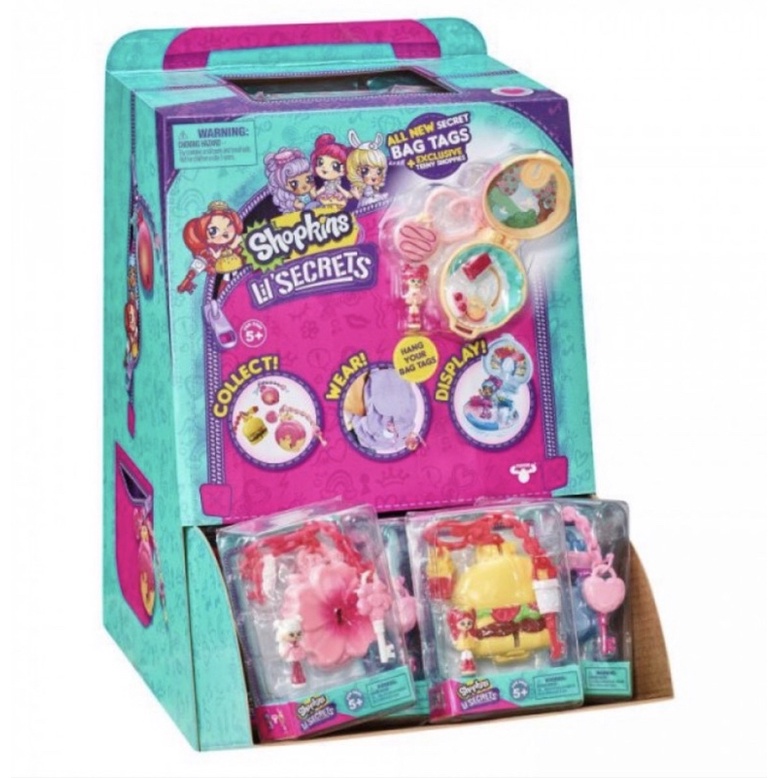 Đồ chơi Shopkins Lil Secret 3 Locket Tag