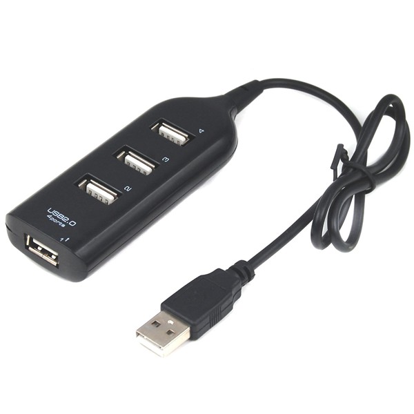 Bộ 3 Bộ chia usb cho máy tính USB 2.0 Hub 4 Port