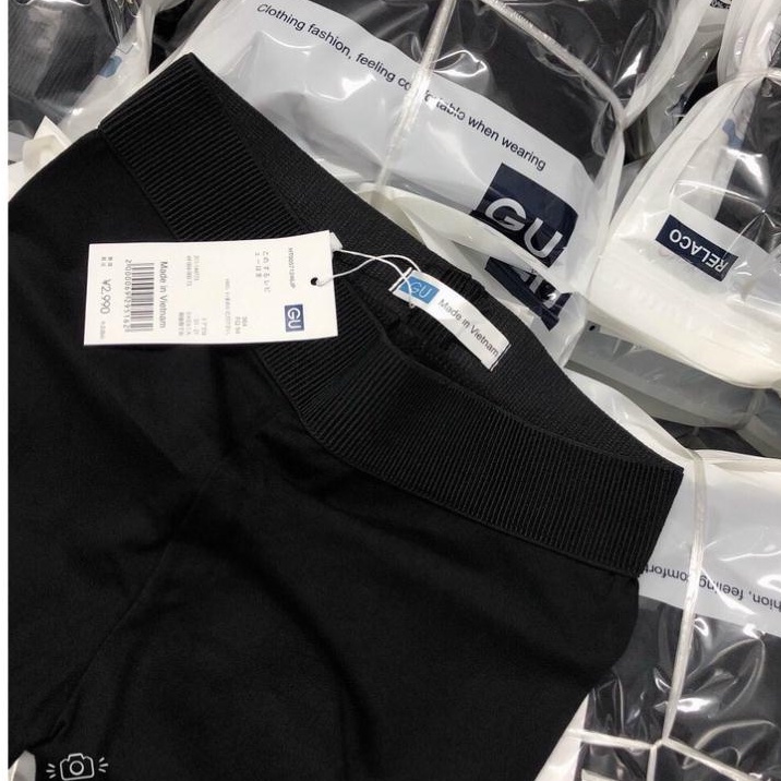 Quần Legging Nữ Nâng Mông Quần legging cạp tôn dáng GU  - Hàng Nhập Xịn Túi Zip