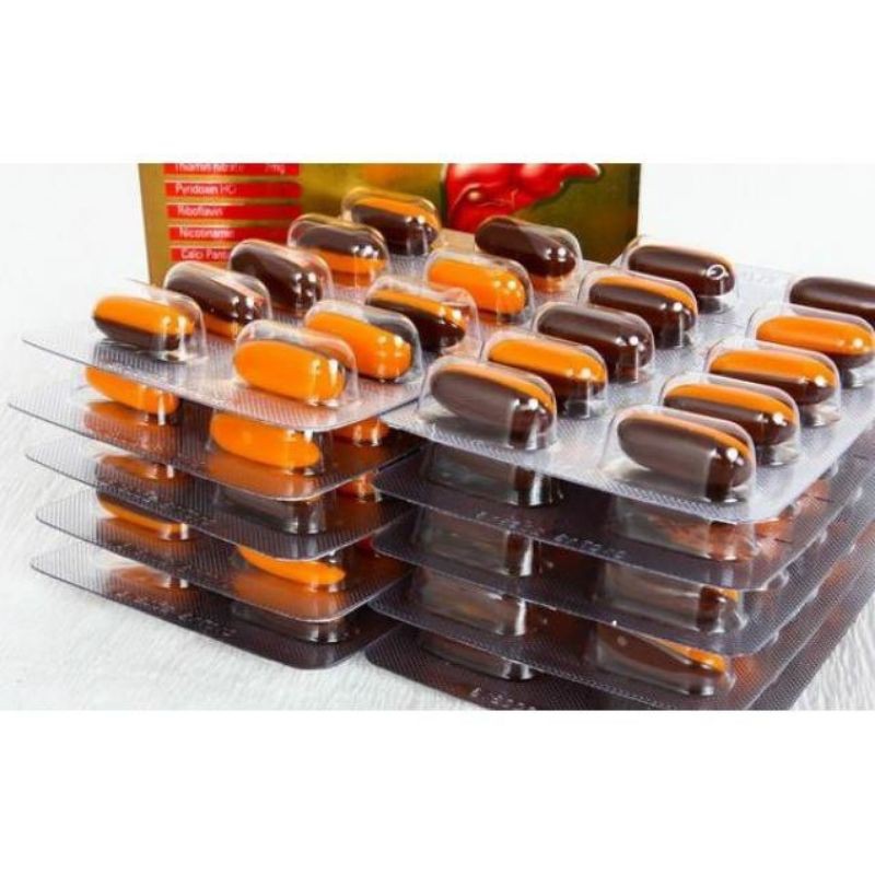 Arginin 600 tăng cường chức năng gan - Hộp 60 viên