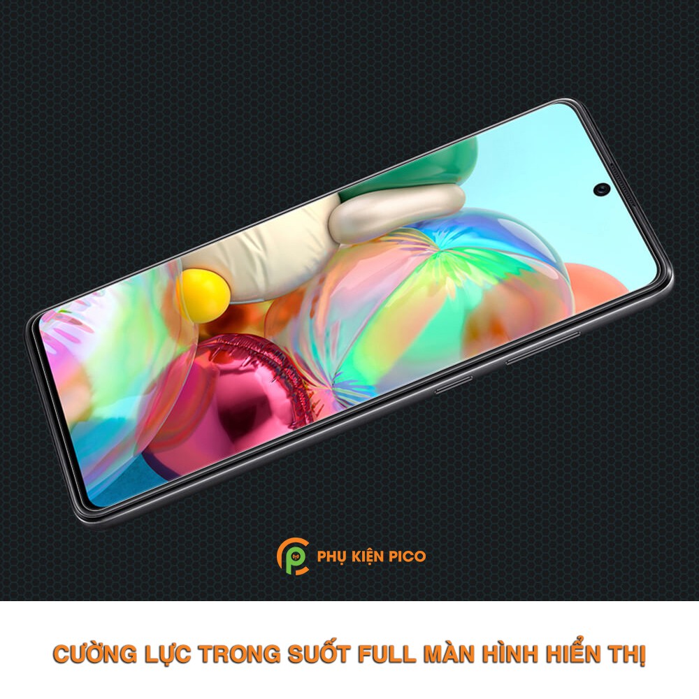 Kính cường lực Samsung A71 / Samsung A80 full màn chính hãng Nillkin Amazing H - Dán màn hình Samsung Galaxy A71 / A8