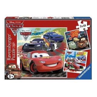 Đồ chơi Xếp hình Vương quốc xe hơi 3 3 bộ 49 mảnh RAVENSBURGER