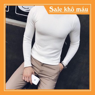 Áo len nam cao cổ .Chất len mềm mịn ko xù lông _GIÁ KHUYẾN MÃI