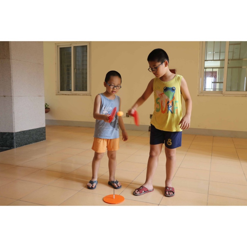 Bóng bàn tập phản xạ - môn thể thao luyện phản xạ cho mọi lứa tuổi, bóng bàn phản xạ cho bé hangtienichthongminh