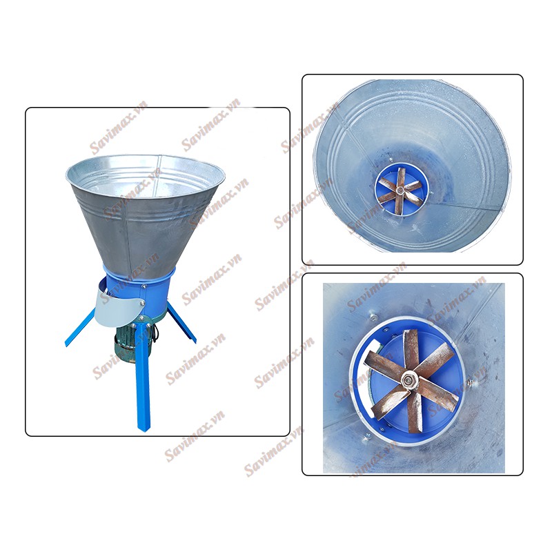 Máy băm cỏ voi, rau, bèo động cơ 500w giá siêu rẻ