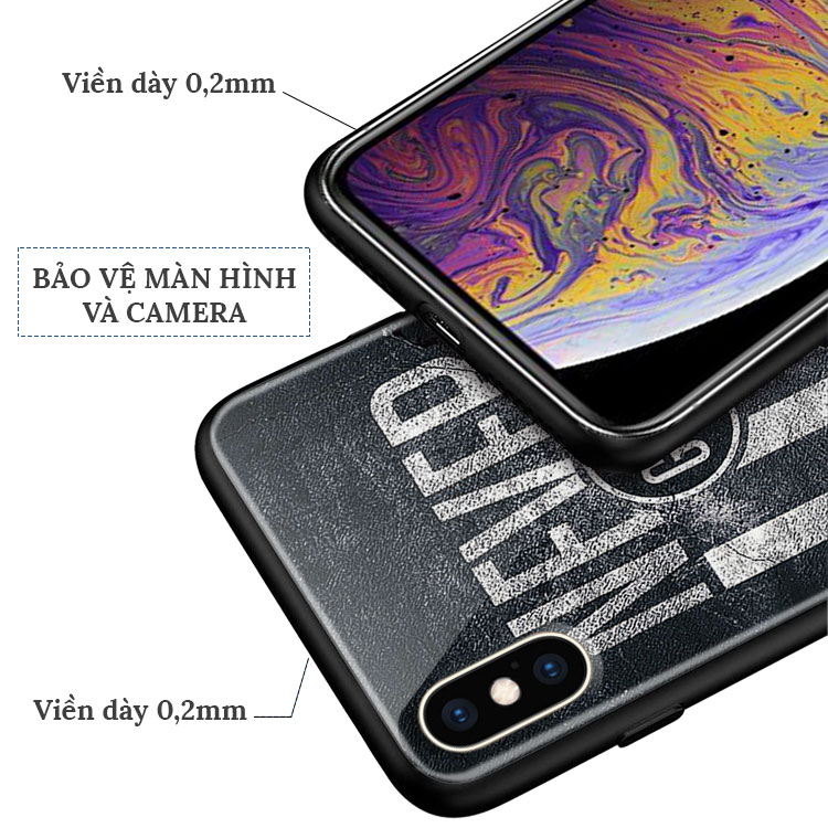 Ốp Lưng Ihone Xr In Hình Sneaker SHOPAHOO97 Cho Iphone11/11Pro 11Pro Max X Xr Xs Xs Max 6 7 8 Plus Se