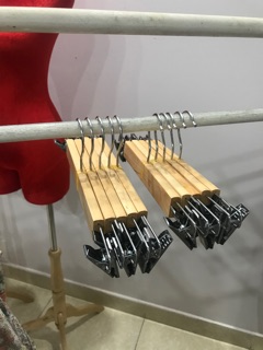 Móc kẹp quần gỗ 03 (10cây)