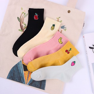 Thanh Lý - Tất Vớ Nữ Hình Trái Cây, Vớ Tất Hình Trái Cây Cute