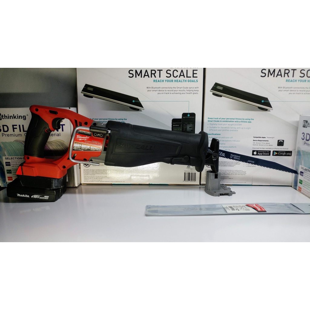 Đế chuyển pin Makita 18v cho máy Milwaukee M18