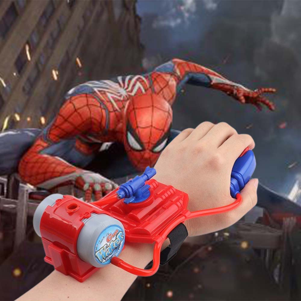 Spiderman wrist water gun shooting swimming pool beach outdoor game shooter summer children water toys