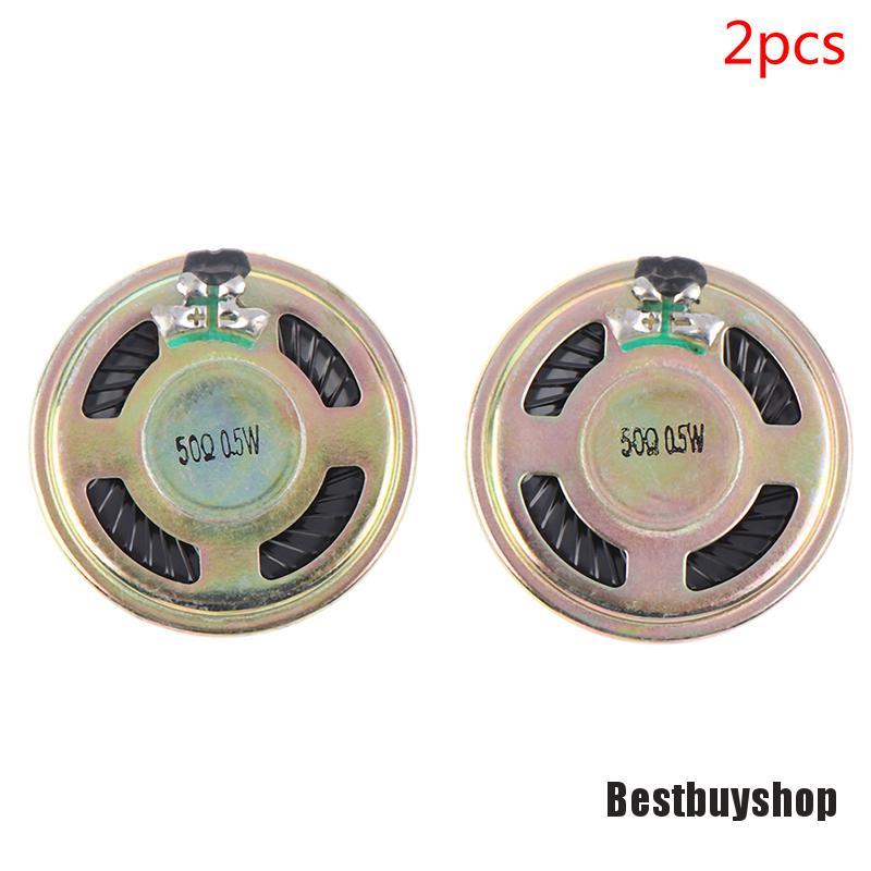 Set 2 Loa Mini 50 Ohm 0.5w Chống Nước Cao Cấp