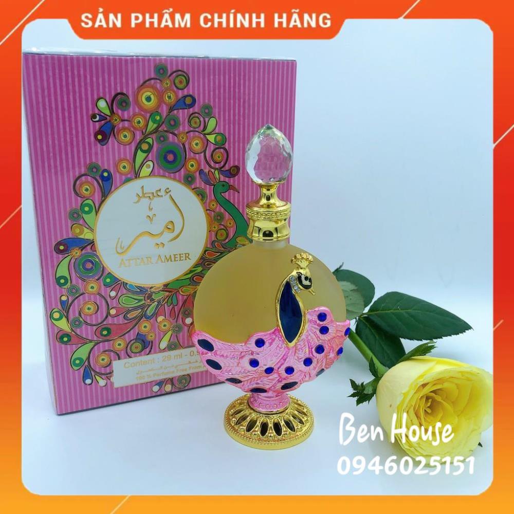 <XẢ KHO 1 NGÀY>Tinh Dầu Nước Hoa Dubai Công Hồng (Phượng Hoàng Hồng) Nội Địa cho Nữ 29ml