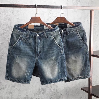 Quần short jean túi chéo - mgsimple
