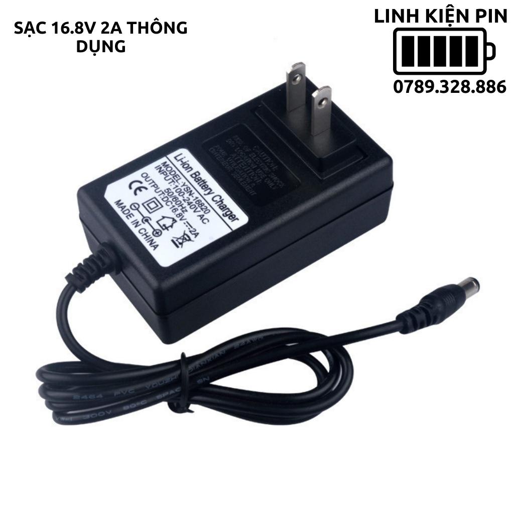 Sạc pin Lion 4s 16.8V 2A thông dụng có đèn báo đầy