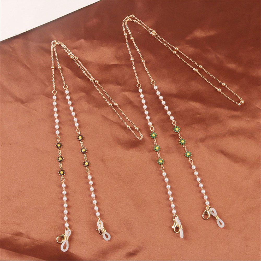 Dây Đeo Mắt Kính Chống Thất Lạc Hình Hoa Cúc Xinh Xắn