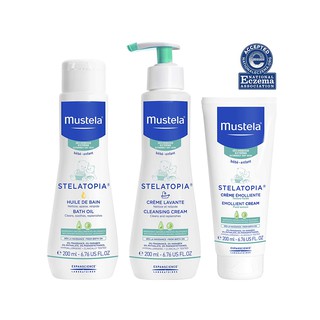 Sữa Tắm Gội Không Chứa Xà Phòng Cho Trẻ Sơ Sinh & Em Bé Mustela 500ML