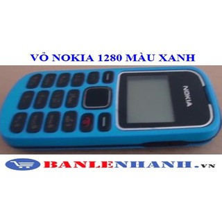 VỎ NOKIA 1280 MÀU XANH	[VỎ ZIN, XỊN]