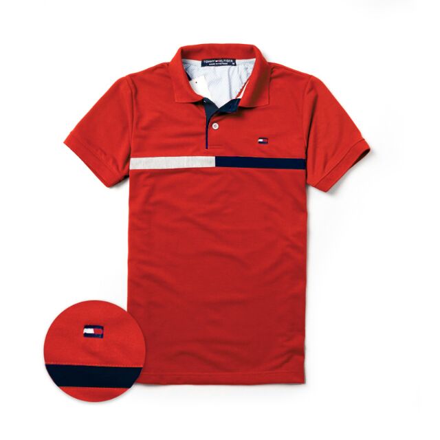 Áo thun nam phối màu 75k