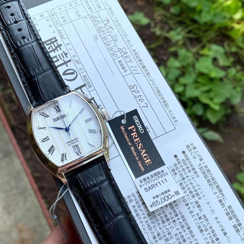 Đồng hồ nam SEIKO Automatic Presage Tonneau Classic SARY111 BẢN NỘI ĐỊA NHẬT