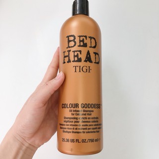 Dầu gội dành cho tóc nhuộm tông ấm Tigi Bed Head Colour Goddess Oil Infused 750ml