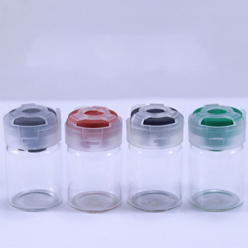 Lọ Thủy Tinh Rỗng Trong Suốt Có Nắp Màu Kẹo Ngọt 5ML YOUYO
