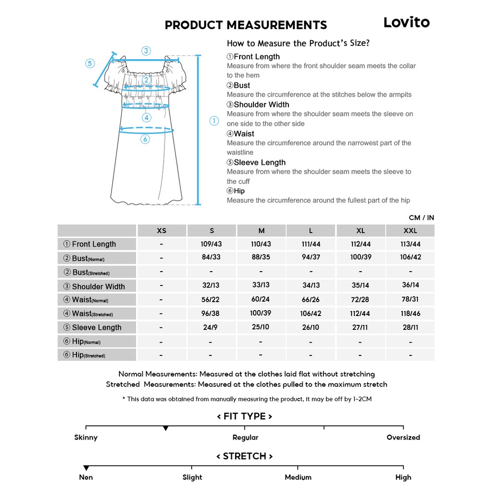 Đầm Lovito in hoa tay phồng L06052 (màu xanh dương)