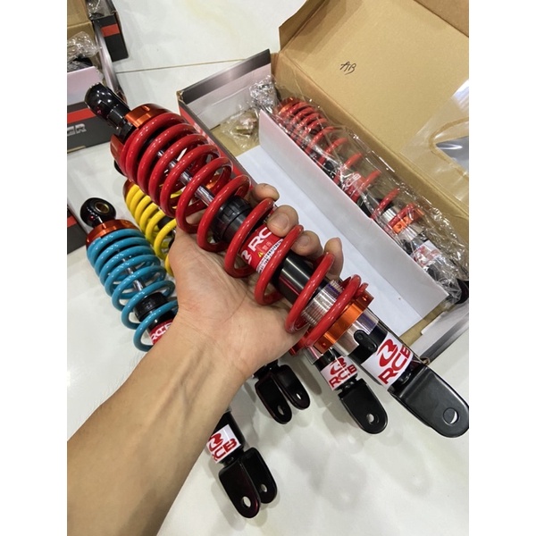 Phuộc kiểu RCB cho dòng xe Air blade, AB, SH ý nhiều màu