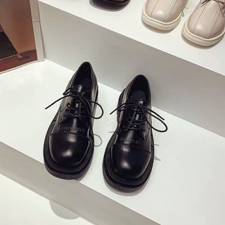 Giày oxford dập chữ chìm ALENCIAC