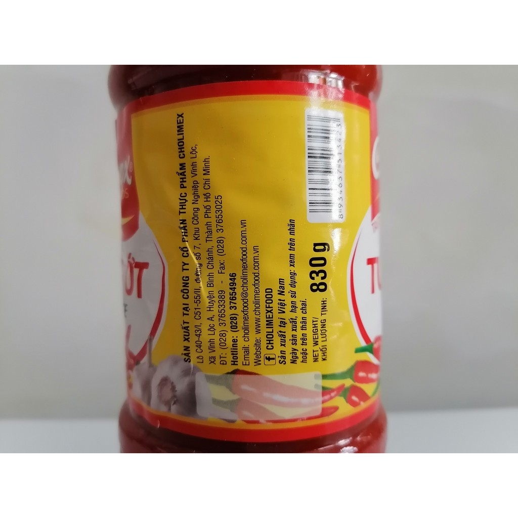 [830g] Tương ớt [VN] CHOLIMEX Hot Chili Sauce (choli-hk)