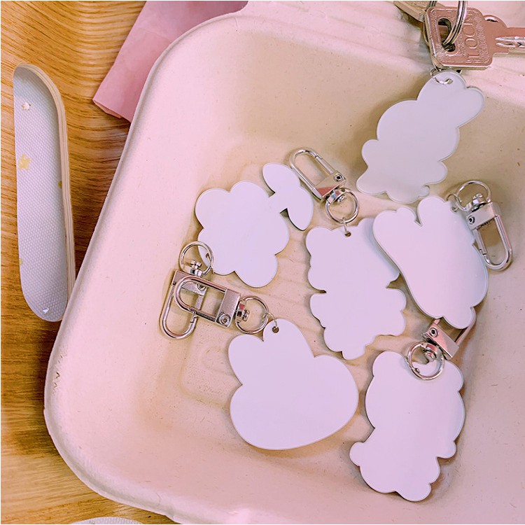 Móc Khóa Keychain Airpods Hình Cún Poodle Đáng Yêu