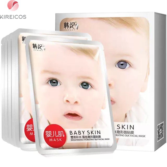 Hộp 10 Miếng Mặt Nạ Dưỡng Da BABY SKIN